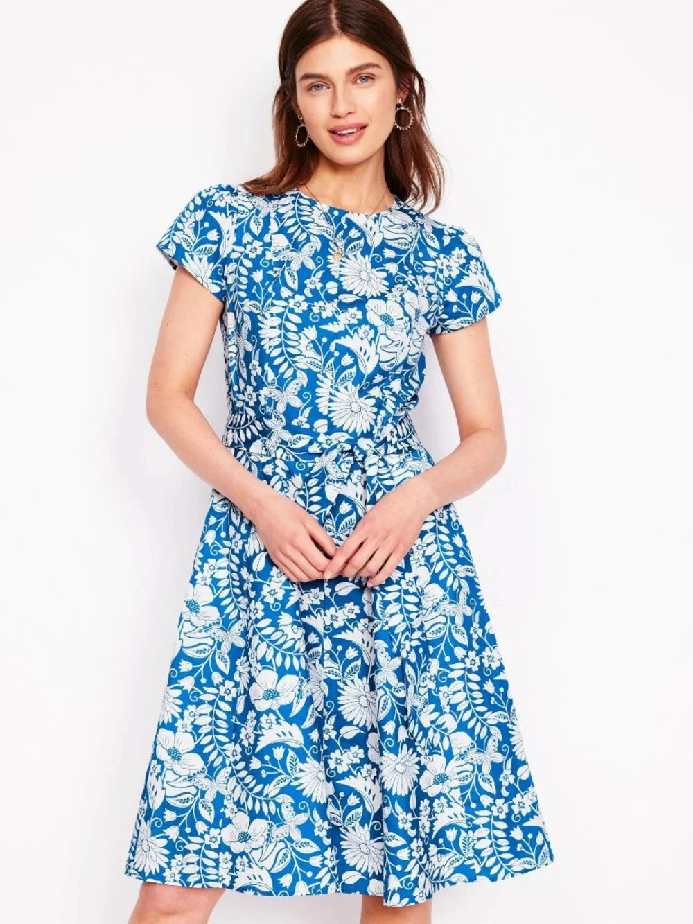 boden a line dress Buy Boden Blue Linen A-line Shift Dress from Next USA